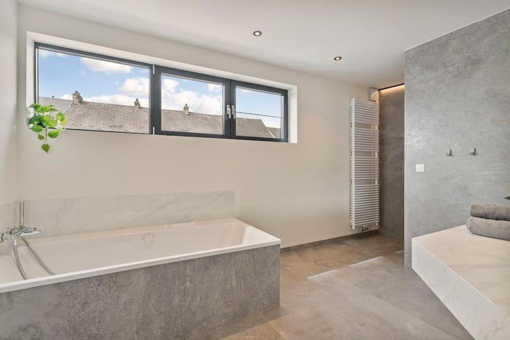 Schitterende Loft Met Jacuzzi En Sauna In Mechelen Exteriör bild